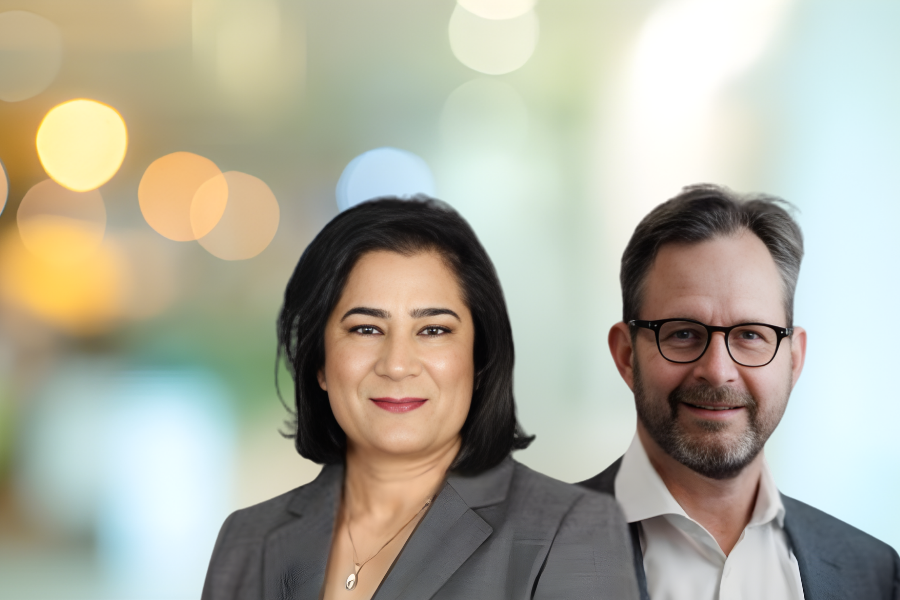 Professor Michael Vallely and Dr Nargis Shaheen